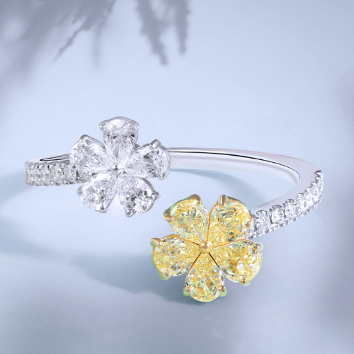 Anello di diamanti personalizzato di Atelier Diamanti a Roma